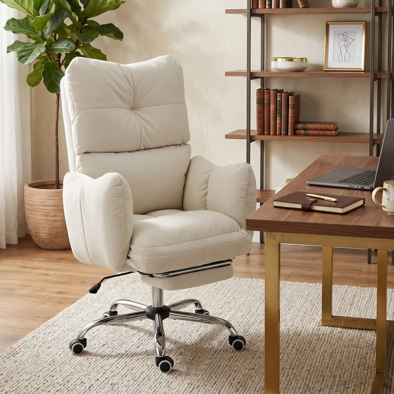 Scaun Ergonomic pentru Birou cu Tetieră Reglabilă - imagine 4