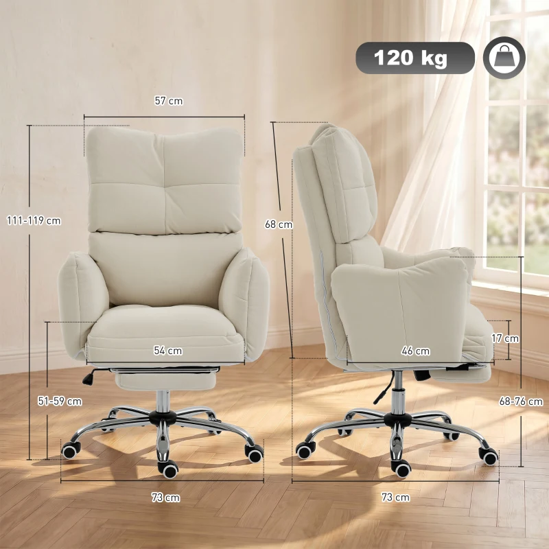 Scaun Ergonomic pentru Birou cu Tetieră Reglabilă - imagine 5