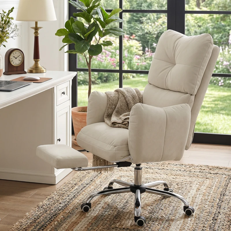 Scaun Ergonomic pentru Birou cu Tetieră Reglabilă - imagine 3